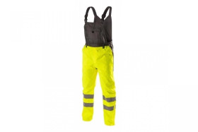 VOLME ogrodniczki ostrzegawcze przeciwdeszczowe żółte M (50)