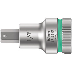 Wera 05003089001 8740 B HF Zyklop In-Hex 3/8&quot; Bit-Socket 1/4&quot; x 35mm