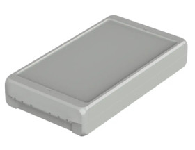 ABS enclosure, (L x W x H) 231 x 125 x 40 mm, light gray (RAL 7035), IP66, 96035245