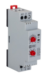 Timer Relay Szyna DIN 230 V ac, 24V ac/dc SPDT 3-stykowy RS PRO SPDT 0.1 → 100h 1 funkcyjny