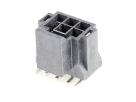 Molex Obudowa złącza pin męskiego na PCB Ilość pinów 6 Wymiary siatki: 2.50 mm 1054291106 1 szt. taśma na dużej rolce