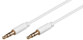 Kabel łączący jack 3,5 mm, pozłacany - Długość kabla 0.5 m