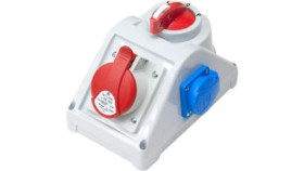 Rozdzielnica Stacjonarna R-Box Kompakt 1X32a/5P 1X250v, Wył. L/P B.325/1/Lp