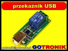 Moduł 1 przekaźnika sterowanego poprzez USB