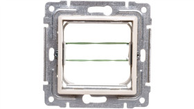 Vena Uchwyt Montażowy 45X45 Z Redukcją Ramki Krem 510345