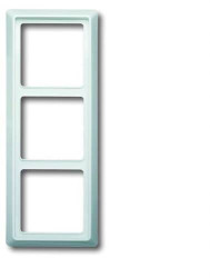 Busch-Jaeger 3 x Ramka Ramka Odporny na warunki atmosferyczne 44 (IP44) czysty biały (ral 9010), biały 2CKA001730A0217 1