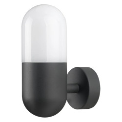 Kinkiet zewnętrzny HORTEN 1x E27 GOLDLUX (Polux) Czarny 314147