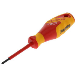 Gedore 1612166 VDE-Screwdriver Cross Recess PZ 0