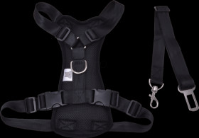 Vehicle - dog harness for the car, size L