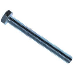 METALMATE MEMHTS12100 High Tensile Set Screw ZP M12 x 100mm (Box 25)