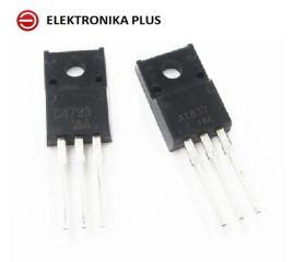PARA TRANZYSTORÓW 2SA1837 2SC4793 PNP NPN 1A 220V TO220F