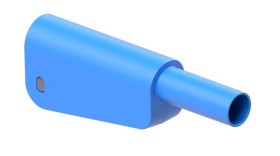 Adapter z wtykiem bananowym Wtyk Śruba Niebieski 32A Staubli rozmiar 4 mm