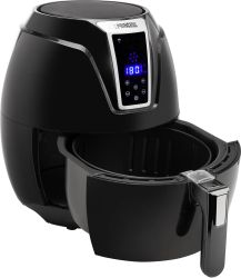 Princess 01.182021.01.001 Frytkownica 3.2 l 1400 W z wyświetlaczem, powłoka nieprzywierająca, z funkcją timera czarny