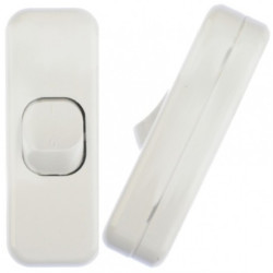 Przełącznik kołyskowy Wyłącznik przelotowy WP-20 na kabel do lampy 250V 6A biały Schneider