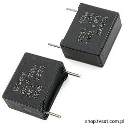 MKT1820510255 1uF 250V 10% MKT1820 RADIAL VISHAY