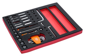 Pojemnik na narzędzia, W 362mm, L 445mm, H 37mm