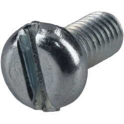 R-TECH 337007 Slotted Pan Head Machine Screws BZP M2.5 6mm - Pack Of 100