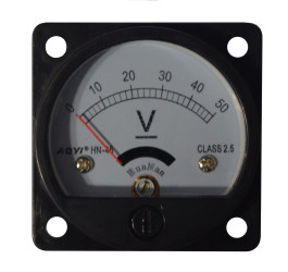 Woltomierz Panelowy 50V DC HN-45