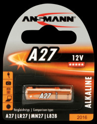 1516-0001 ANSMANN Alkaline battery A27