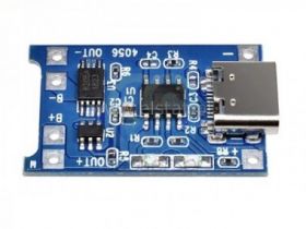 Moduł ładowania ogniw LI-ION USB typ C 5V 1A
