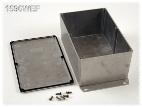 Obudowa Aluminium odlewane szerokość zew. 120 mm długość zew. 188 mm wys. zew. 84 mm Hammond IP65