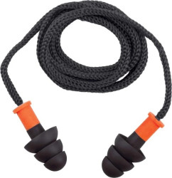 Wkładki do uszu z tworzyma termpoplastycznego, SNR 34dB, kolor Szary, rozmiar: Uniwersalny, CONICFIR010ORB /10 par/