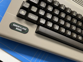 Gideon's Logic Inside - Ultimate 64 sticker - Black