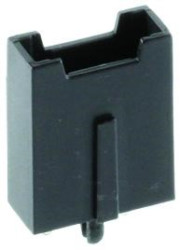 Car fuse holder, mini plug-in fuse, 30 A, 42 V, PCB mounting, 391000