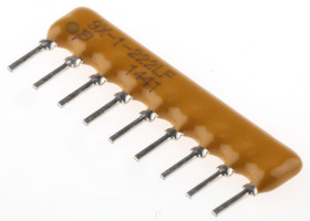 Drabinka rezystorowa ±2% 2.2kΩ Bussed, 8 x, 1.13W SIP Bourns