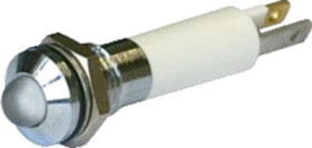 Signal light, 24 V (DC), red/green, 30 mcd, Mounting Ø 8 mm, pitch 3.8 mm, LED number: 1, 19120354