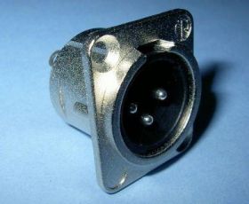 NC3MD-L-1 WT.MIKR.XLR 3-PIN DO OBUD.