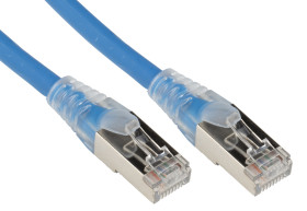Kabel Ethernet Cat6 długość 2m Z zakończeniem RS PRO LSZH średnica 6mm