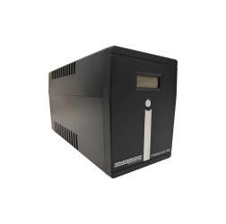 Zasilacz bezprzerwowy, 1.2kW, 2000VA, Uwe 81-145/162-290V ac, Power Sonic, PowerSteady 2000