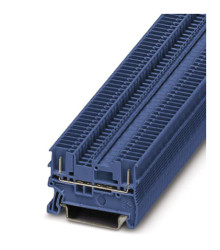 Blok zacisków przelotowych Phoenix Contact poziomy: PojedynczyWtykowe PT 1.5/S/2P BU 17.5A 500 V