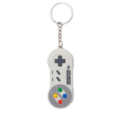 SuperNES Controller Keychain