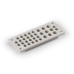 Membrana TPE dla 9 kabli śr.18 mm+24xśr.14 mm, wielk. 2 226x87 F2163