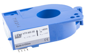 Przekładnik prądowy prąd wej 400A LEM otwór 21mm Pętla otwarta