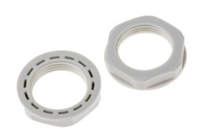 Nakrętka do dławnic kablowych, PG13.5, IP68, kolor: Szary, materiał: Nylon 66, RS PRO