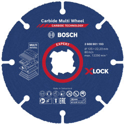 Tarcza tnąca prosta Bosch Accessories EXPERT Carbide Multi Wheel X-LOCK 2608901193 125 mm 1 szt.