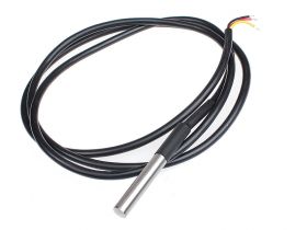 DS18b20 wodoodporny + przewód 1m