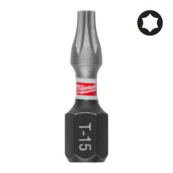 Bit udarowy Shockwave do śrub Torx, TX15 x 25mm 4932500362 (3 szt.)