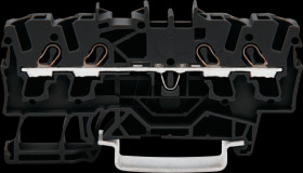 2002-1405 4-wire feed-through terminal, diameter 0.25 - 2.5 mm