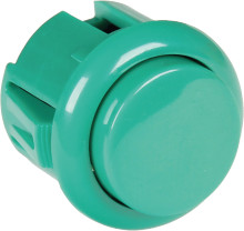 Pushbutton switch, green, unlit , 12 V, mounting Ø 23.5 mm, BUTTON-GREEN-MICRO