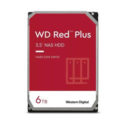 Dysk HDD WD Red Plus WD60EFPX (6 TB 3.5iquot 256 MB 5400 obr/min)