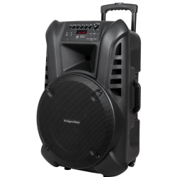 Kolumna aktywna 15"K&M z 2 mik USB/SD/BT 20W RMS głośnik.15"