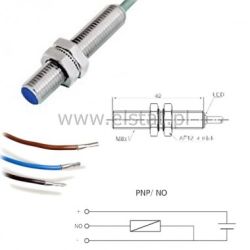 Czujnik indukcyjny LR08BF15DPO ( PNP, NO, 3P)