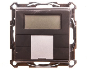 Przycisk wielofunkcyjny podw. plus z regul. temp., antracyt, Sys M MTN6212-0414