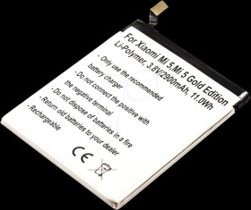 30874 Smartphone battery for Xiaomi devices, Li-Po, 2900 mAh