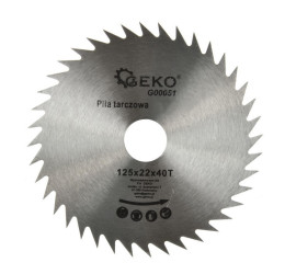 TARCZA DO CIĘCIA DREWNA 125mm