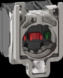 ZB4BZ141 Auxiliary switch block with mounting flange, Harmony XB4, 22 mm